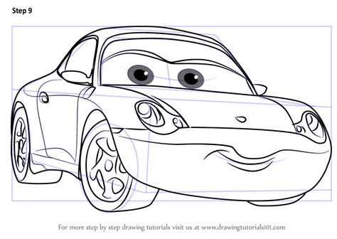 Lightning Mcqueen And Sally Coloring Pages