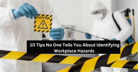 How To Identify Hazards In The Workplace