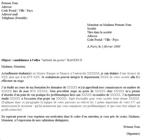 Facile à écrire, rapide à lire pour le recruteur. Modèles et exemples: Lettre de motivation directe et ...