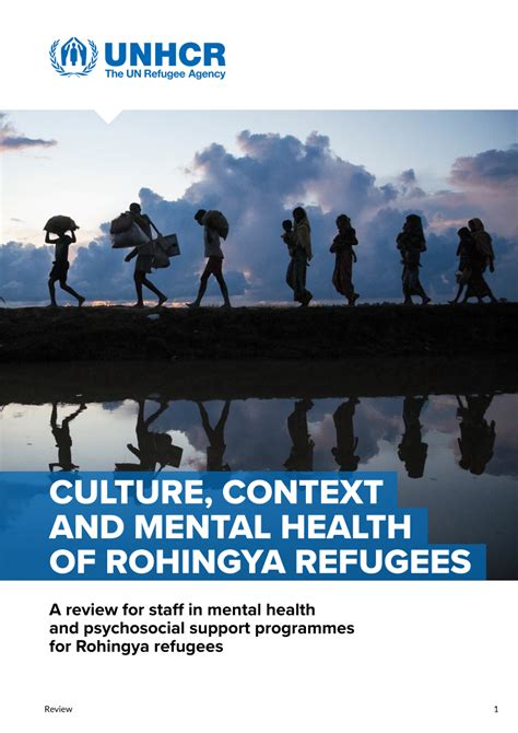 Pdf Culture Context And Mental Health Of Rohingya Refugees A Review