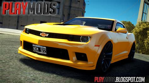 Gta Iv 2014 Chevrolet Camaro Z28 Playmods