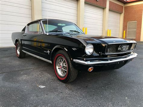 1966 Ford Mustang Fastback Factory Raven Black Excellent Condition