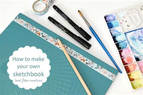 How To Make You Own Sketchbook Learn This Bookbinding Technique To