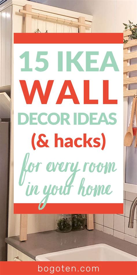Deck The Walls With Ikea Wall Decor Ideas And Hacks Ikea Wall Decor