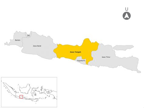Peta Provinsi Jawa Tengah Newstempo