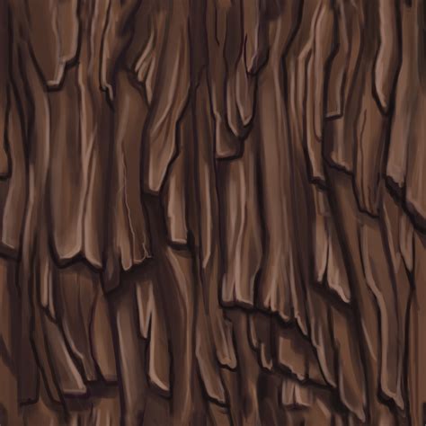 Cartoon Wood Texture Drawing