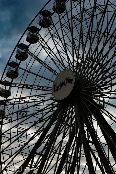 Jersey Shore Ferris Wheel Photograph By Dustin Huckfeldt Fine Art America