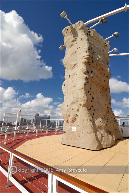 Rock Climbing Wall On Cruise Ship A Photo On Flickriver