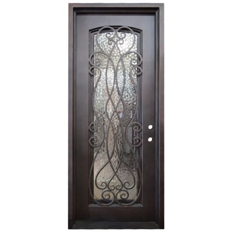 Palencia Wrought Iron Entry Door Left Swing 3080 Seconds And Surplus