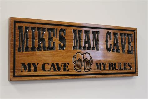 man cave signs personalized man cave sign decor custom bar sign father s day t custom pub