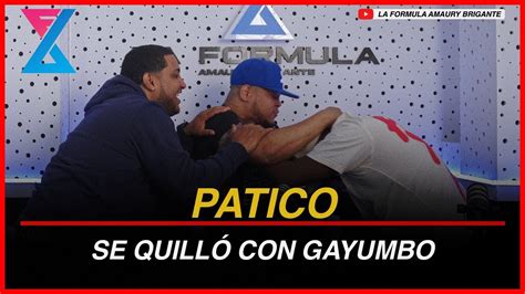 Patico Se Quill Con Gayumbo Youtube