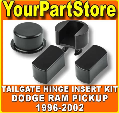 Tailgate Tail Gate Hinge Insert Pivot Bushings Kit Set For Dodge Ram Pu