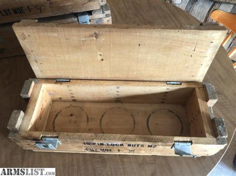 Armslist For Sale Wooden Military Boxes