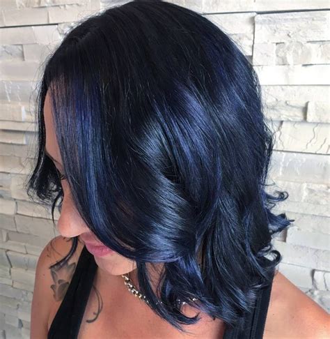 37 Exquisite Blue Black Hair 2018s Most Popular Ideas