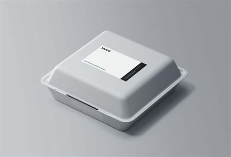 Download Free Food Packaging Container Mockup (PSD)