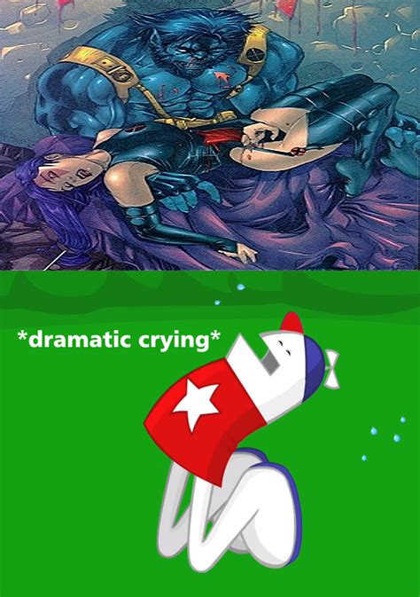 Homestar Crying Over Psylockes Death By Earwaxkid On Deviantart