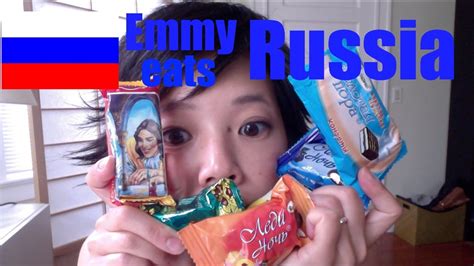 Emmy Eats Russia Tasting Russian Sweets Youtube