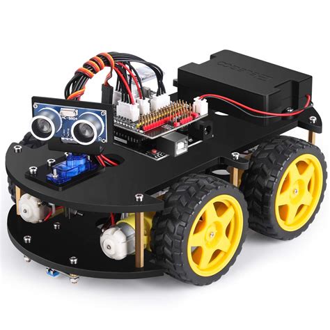 Elegoo Smart Robot Car Kit V30 Plus Compatible With Arduino Ide With