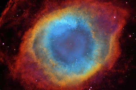 Deep Space Object Helix Nebula Ngc 7293 Elements Of This Image