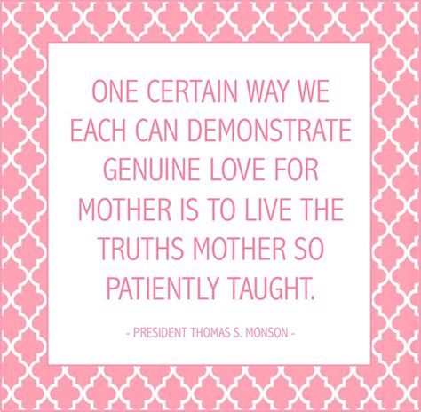 Lds Mother Quotes Quotesgram