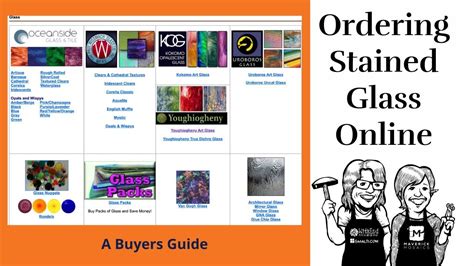 Stained Glass Buyers Guide Navigating Online Shopping Youtube