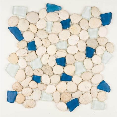Sea Glass With Images Pebble Tile Mosaic Pool Stone Mosaic