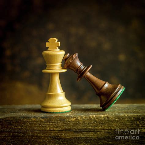 King And Queen Chess Pieces Photograph By Bernard Jaubert Fine Art