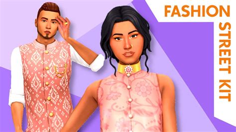🥻 Is The Sims 4 Fashion Street Kit Any Good Full Kit Overview Youtube