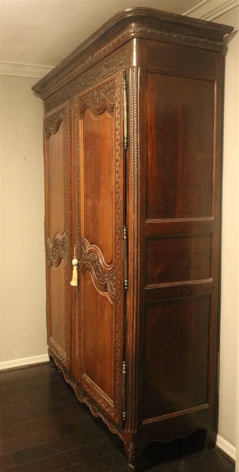 Remarkable French Walnut 19th Century Armoire, That Is a ...
