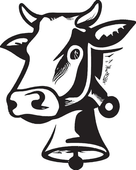 Premium Vector Mooing Cow Vector Logo Design For Dairy Or Milkbased