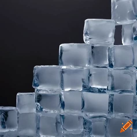 2d Ice Block Wall In A Video Game