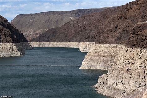 The Hoover Dam Water Levels Fall To Its Lowest Level Ever As California