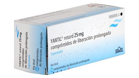 Yantil Retard 25 Mg Comprimidos De Liberacion Prolongada 60 Comprimidos