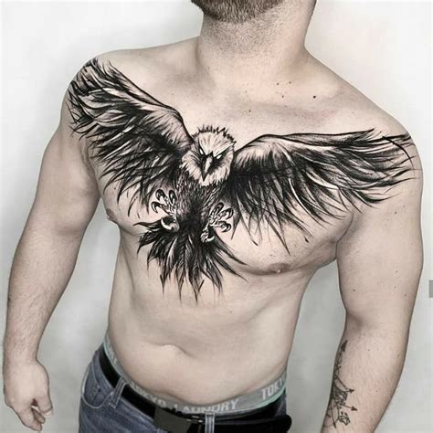 Eagle Chest Tattoo Chest Tattoo Men Eagle Tattoos Eagle Neck Tattoo