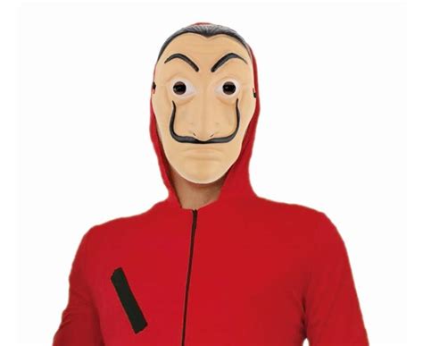 Strój przebranie dom z papieru la casa de papel. MASKA SALVADOR DOM Z PAPIERU | 8,28 zł | Mix Party