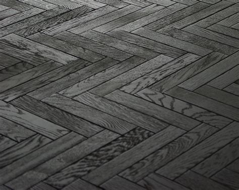 Black Timber Floor Herringbone Parquet Herringbone Wood Black Wood