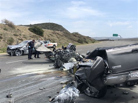 INCREDIBLE CRASH ON 73 TOLL ROAD LEAVES 1 DEAD, CALTRANS WORKER LUCKY