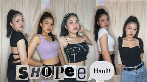 Mini SHOPEE HAUL (Tops, Accesories, Beauty Glazed ...