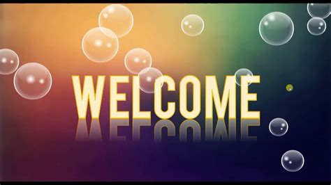 Welcome Slide Design Free Ppt Backgrounds For Your Powerpoint Templates