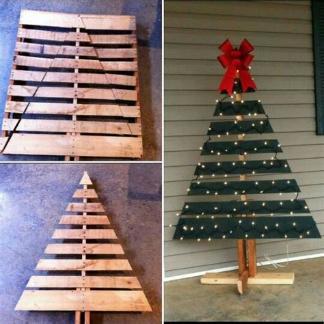 Diy Pallet Christmas Tree Ideas Diy Cuteness