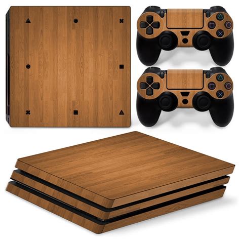 Wood Ps4 Pro Console Skins Ps4 Pro Console Skins Consoleskins
