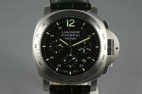 Hq Milton Panerai Luminor Daylight Chronograph Pam 250 Inventory 720