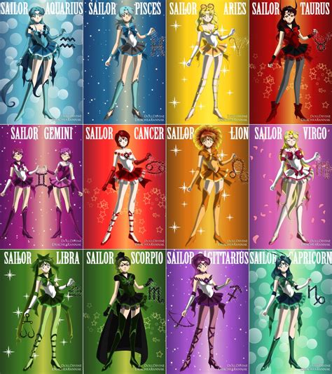 Sailor Zodiac Sailor Moon Characters Names Sailor Moon Wallpaper