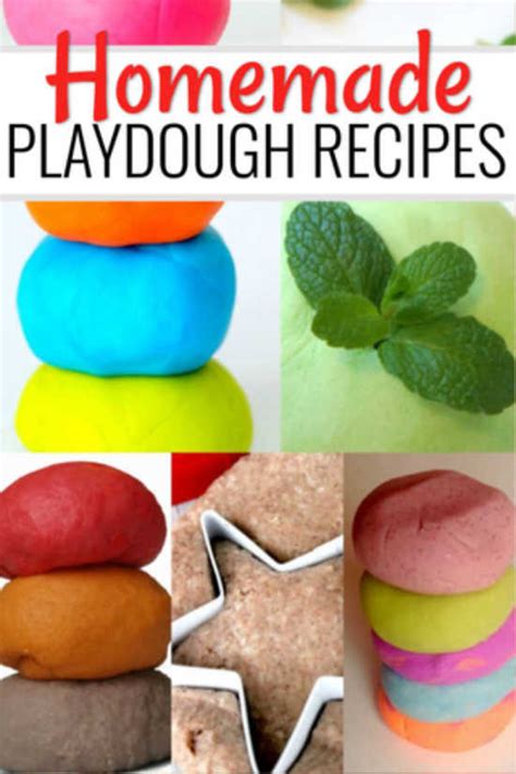 Easy Homemade Playdough Recipes 27 Homemade Play Doh Recipes