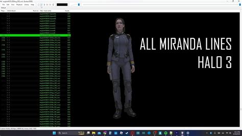 Halo 3 Miranda Keyes Lines Youtube