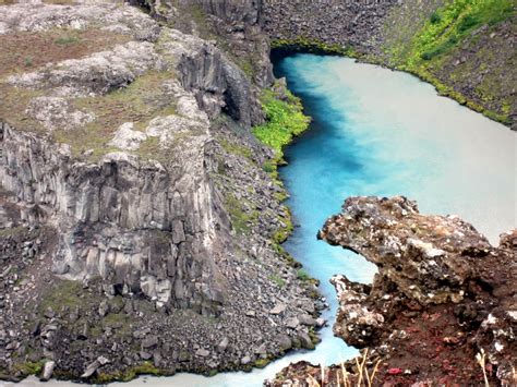 Jökulsá á Fjöllum Glacial River The Second Longest River In Iceland