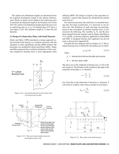 Aisc Design Guide 01 Base Plate And Anchor Rod Design 2nd Ed By Pedro