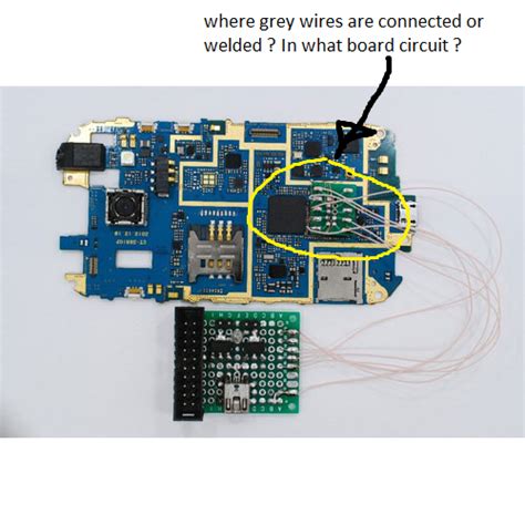 Electronic Understanding The Jtag Connector Adaptor Attached To A Smartphone Valuable Tech Notes