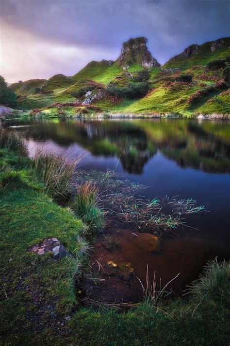 The Fairy Glen Uig Trotternish Peninsula Isle Of Skye Hebrides