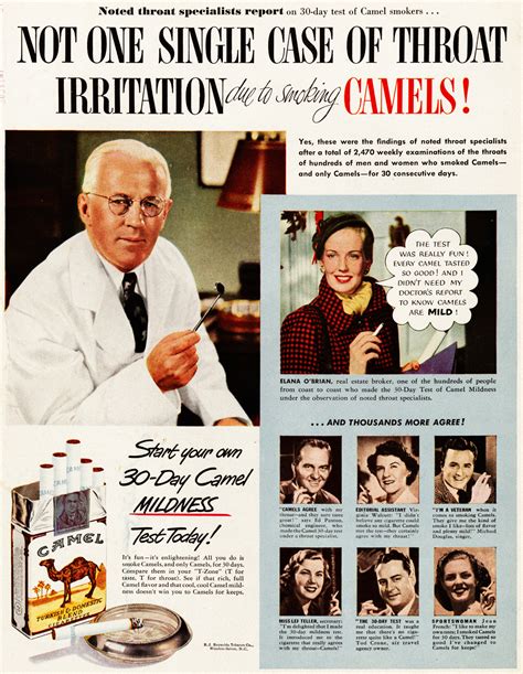 Interesting looking rotoscoped ad for camel cigarettes. Untitled Document tobacco.stanford.edu